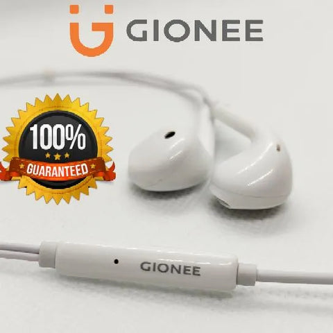 "Gionee Original Handsfree with High-Quality Mic & Deep Bass – Best Gaming Earphones for PUBG, Calls & Music"